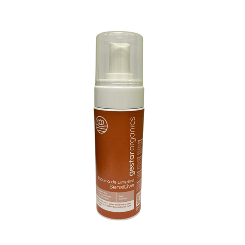 Espuma de Limpeza Facial Sensitive Gestante 150ml - Gestar Organics