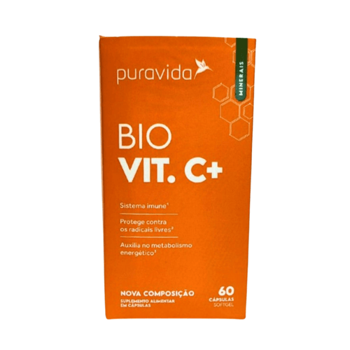 Bio Vitamina C+ 60 Cápsulas - Puravida