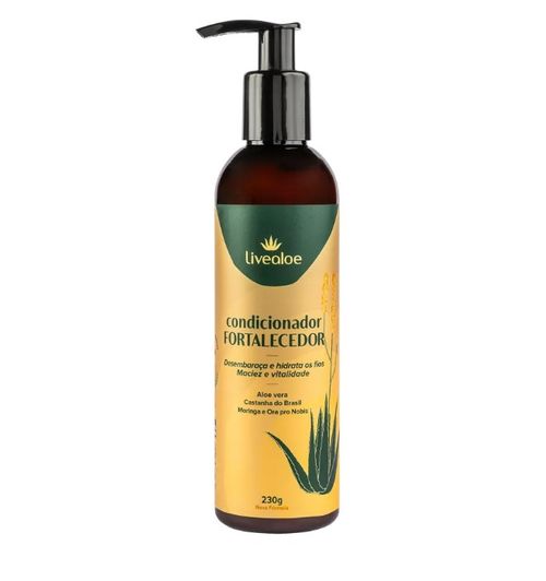 Creme Capilar Fortalecedor Sem Enxágue 150ml - Livealoe