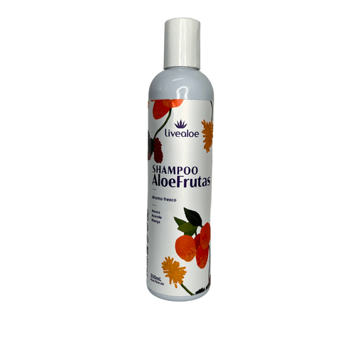 Shampoo Aloefrutas (Nova Fórmula) Cabelos Secos 300ml - Livealoe