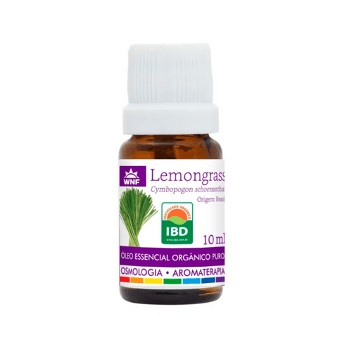 Óleo Essencial de Lemongrass (Capim-limão) Orgânico 10ml – WNF