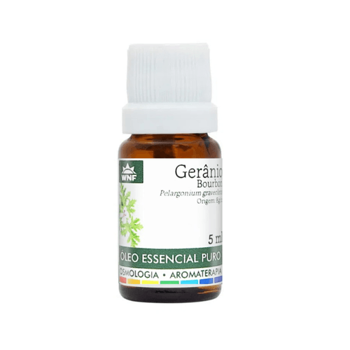 Óleo Essencial Orgânico de Gerânio Bourbon 5ml – WNF