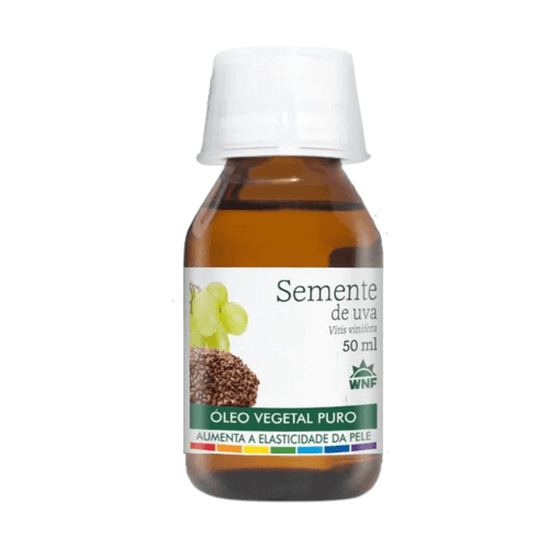 Óleo Vegetal Natural de Semente de Uva 50ml – WNF