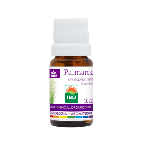 Óleo Essencial Orgânico de Palmarosa 10ml – WNF