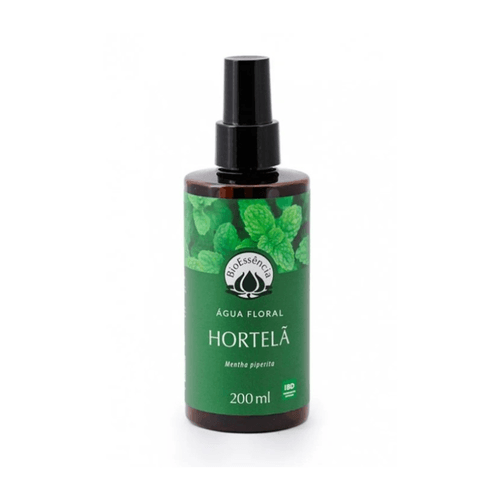 Hidrolato Natural de Hortelã Pimenta 200ml – BioEssência