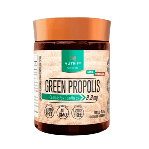 Própolis Verde Green Propolis 60 Cápsulas - Nutrify
