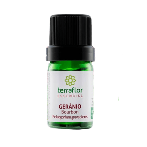 Óleo Essencial de Gerânio Bourbon 5ml – Terra Flor