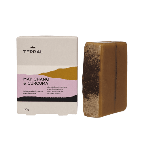 Sabonete de May Chang com Rosa Mosqueta 130g – Terral