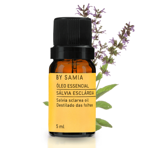 Óleo Essencial de Sálvia Esclaréia 5ml- By Samia