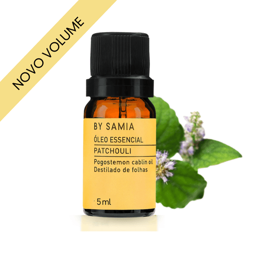 Óleo Essencial de Patchouli 5ml - By Samia