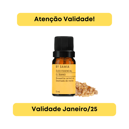 Óleo Essencial de Olíbano 5ml - By Samia