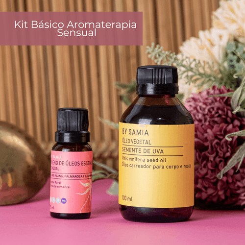 Kit Básico Aromaterapia Sensual - By Samia