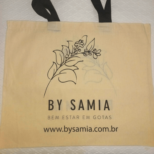 Sacola Ecobag - Algodão Cru - By Samia