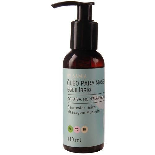 Óleo para Banho e Massagem Equilibrio 110ml -  By Samia