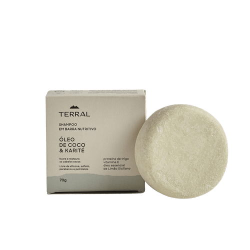 Shampoo em Barra para Cabelos Oleosos 70g – Terral