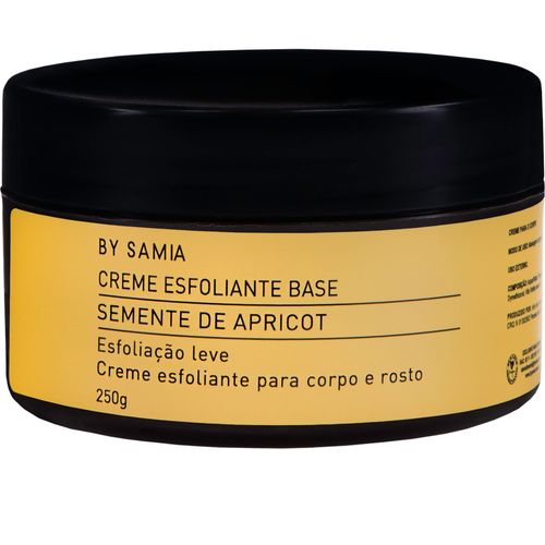 Creme Esfoliante Neutro Apricot 250g - By Samia