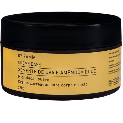 Creme Neutro Semente de Uva 250g - By Samia