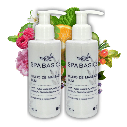 Fluido de Massagem Slim Kit 2 Unidades - By Samia