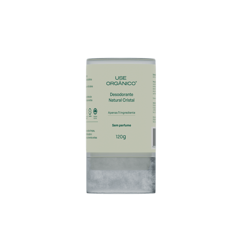 Desodorante Natural Crystal Stick 120g – Use Orgânico