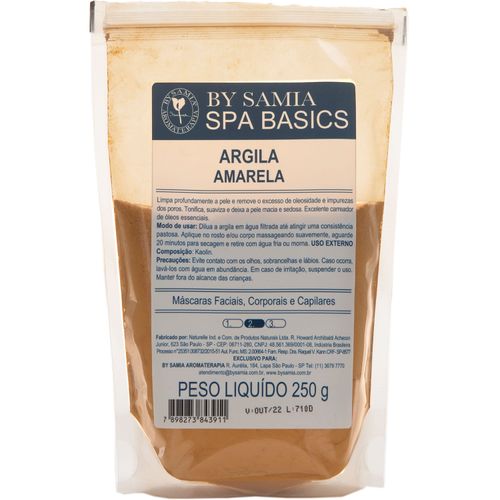 Argila Amarela 250g - By Samia