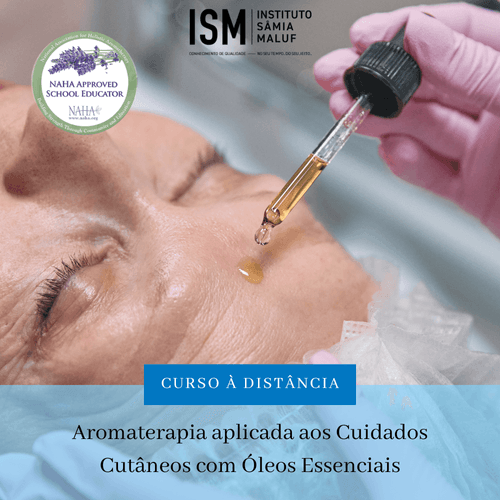 Curso De Extensão Universitária Aromaterapia aplicada aos Cuidados Cutâneos com Óleos Essenciais - By Samia